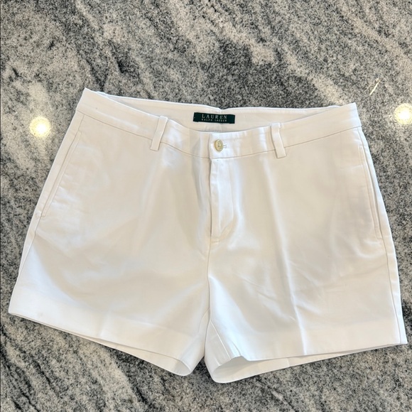 Ralph Lauren Pants - Ralph Lauren Women's White Shorts